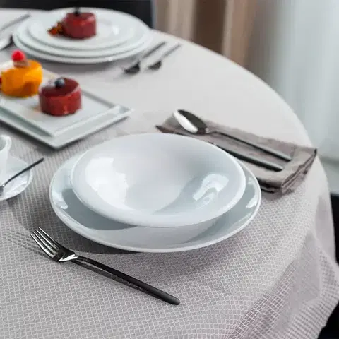 Lapos tányér 28 cm — Chic Weiss - 492143