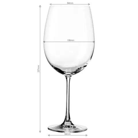 Aperitif poharak 850 ml 4 db-os szett - Benu Glas Lunasol META Glas - 322120