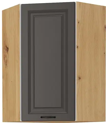 Niki 33. konyha 60X60 GN-90 1F (45°) 58,5x90x58,5cm grafit/ artisan tölgy