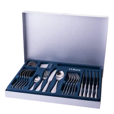 24 db-os evőeszköz-készlet - hosszú pengés kés - Baguette - 100649