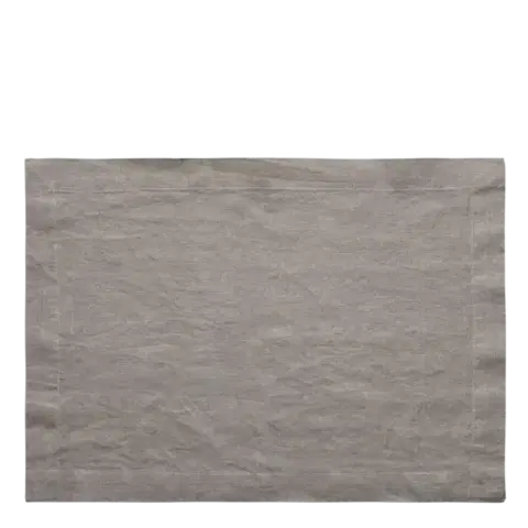 Palaszürke lenvászon terítő 35 x 50 cm - Gaya Ambiente - 596447