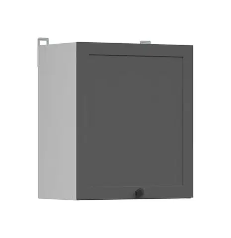 Junona Line G1D/50/57_LP konyha grafit/ fehér