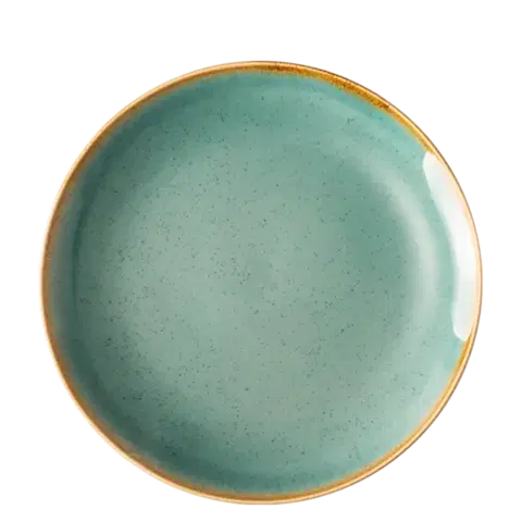 Lapos tányér Sand türkiszkék 28 cm – Gaya - 451958