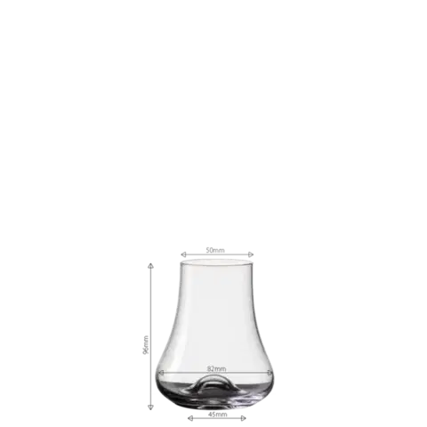 Wave whiskyspohár 240 ml, 4 db-os készlet - Univers Glas Lunasol - 321971