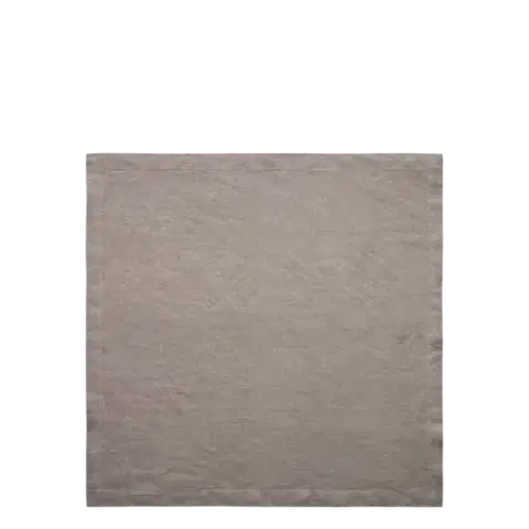 Palaszürke lenvászon terítők 50 x 50 cm 2 db - Gaya Ambiente - 596434