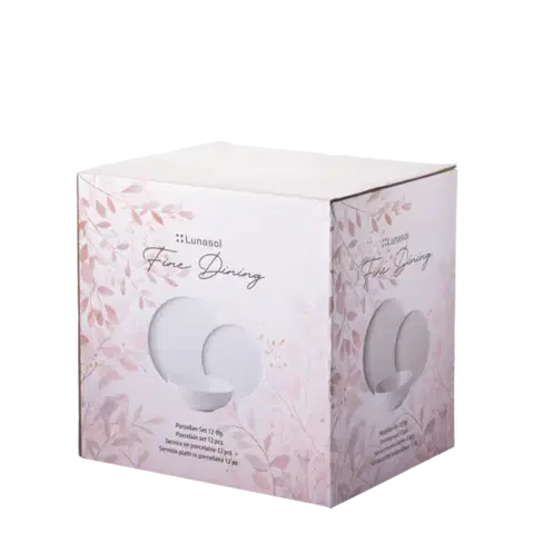 Tányérkészlet 12 db — Fine Dining White - 493620