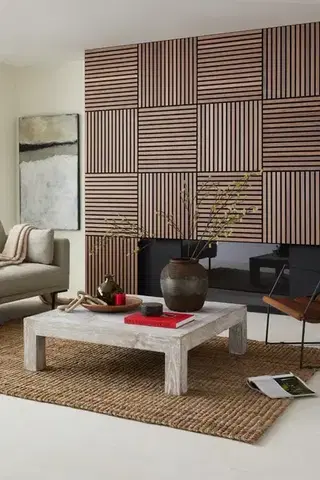 FREJA Akusztikai falpanel 200x60x2,2cm. Walnut JK - Egyedi méretre is levágjuk - 200x60x2,2cm , Walnut JK