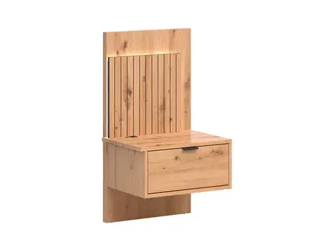 Lamea KOM1S/P éjjeli szekrény jobbos artisan tölgy