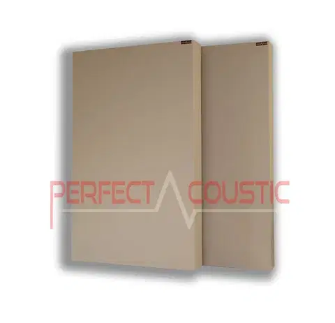 Prémium akusztikai panel dupla fa membrán- 30 féle színben - 104x64x13cm Csomagolás nélkül, személyes átvétel
