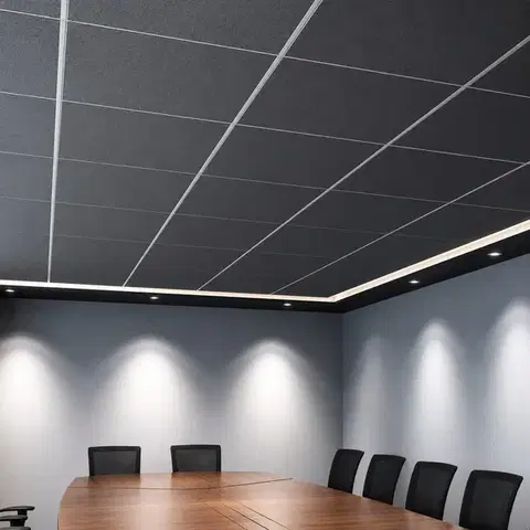 Bilnora extra sűrű vízszintes mennyezeti panel 100x50x2,5cm - 14 sötét szűrke